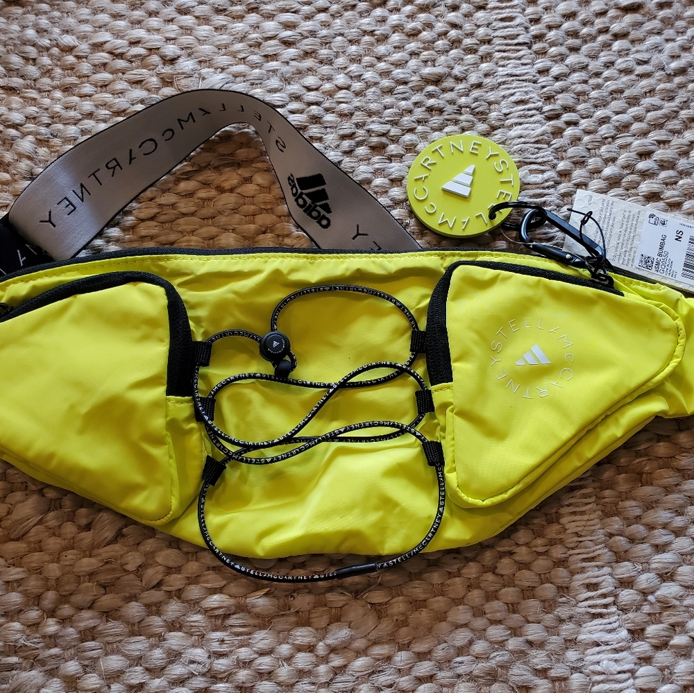 Adidas x Stella McCartney yellow crossbody bag